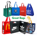 Stock Colored Non-Woven Tote boutique eco laminated Bag